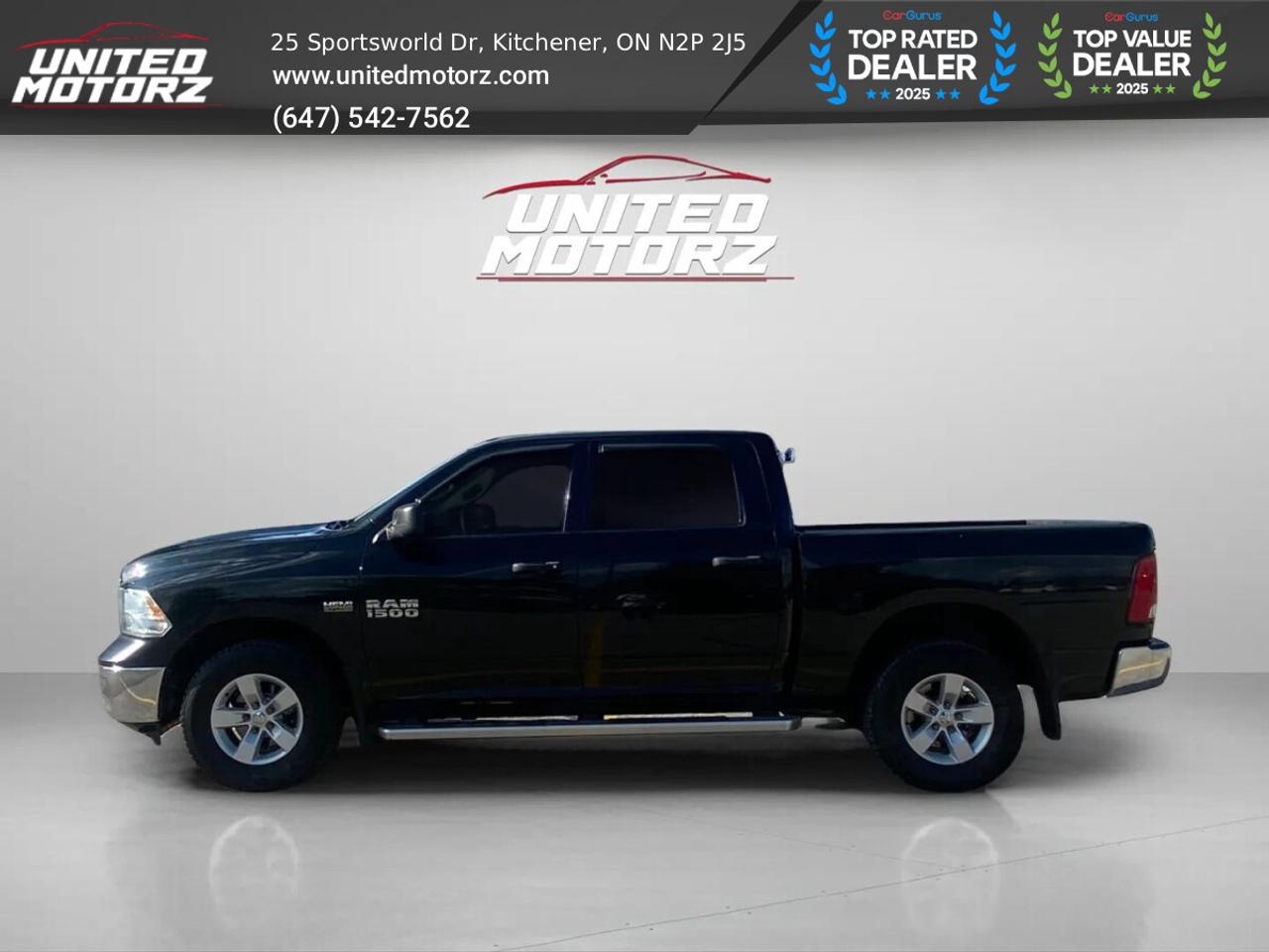 2017 RAM 1500 HEMI 5.7L CREW CAB 140.5" 4WD V8~CERTIFIED~ Photo