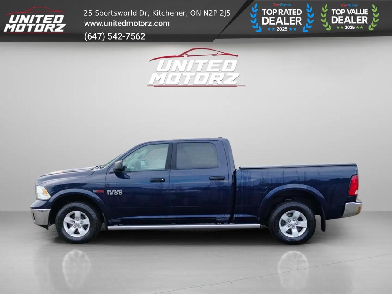 2015 RAM 1500 Outdoorsman Eco diesel CREW CAB 4WD 3.0L 6cy~CERTI Photo