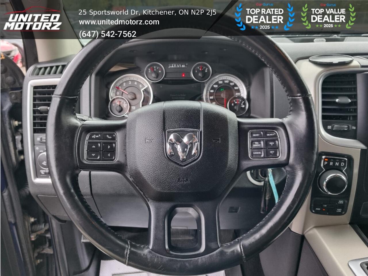 2015 RAM 1500 Outdoorsman Eco diesel CREW CAB 4WD 3.0L 6cy~CERTI Photo