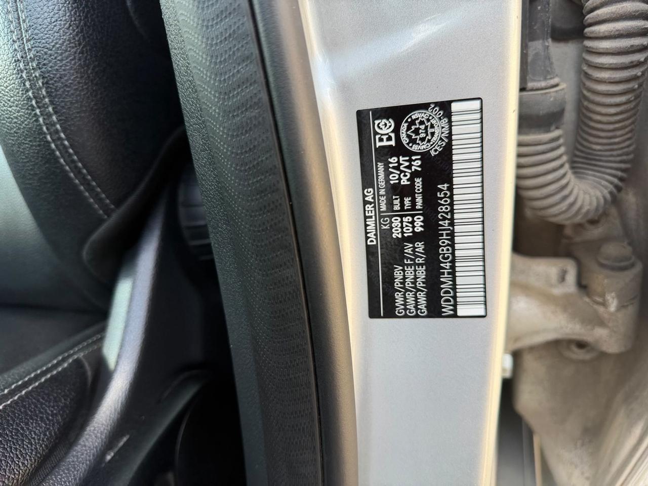 2017 Mercedes-Benz B-Class B 250 Photo