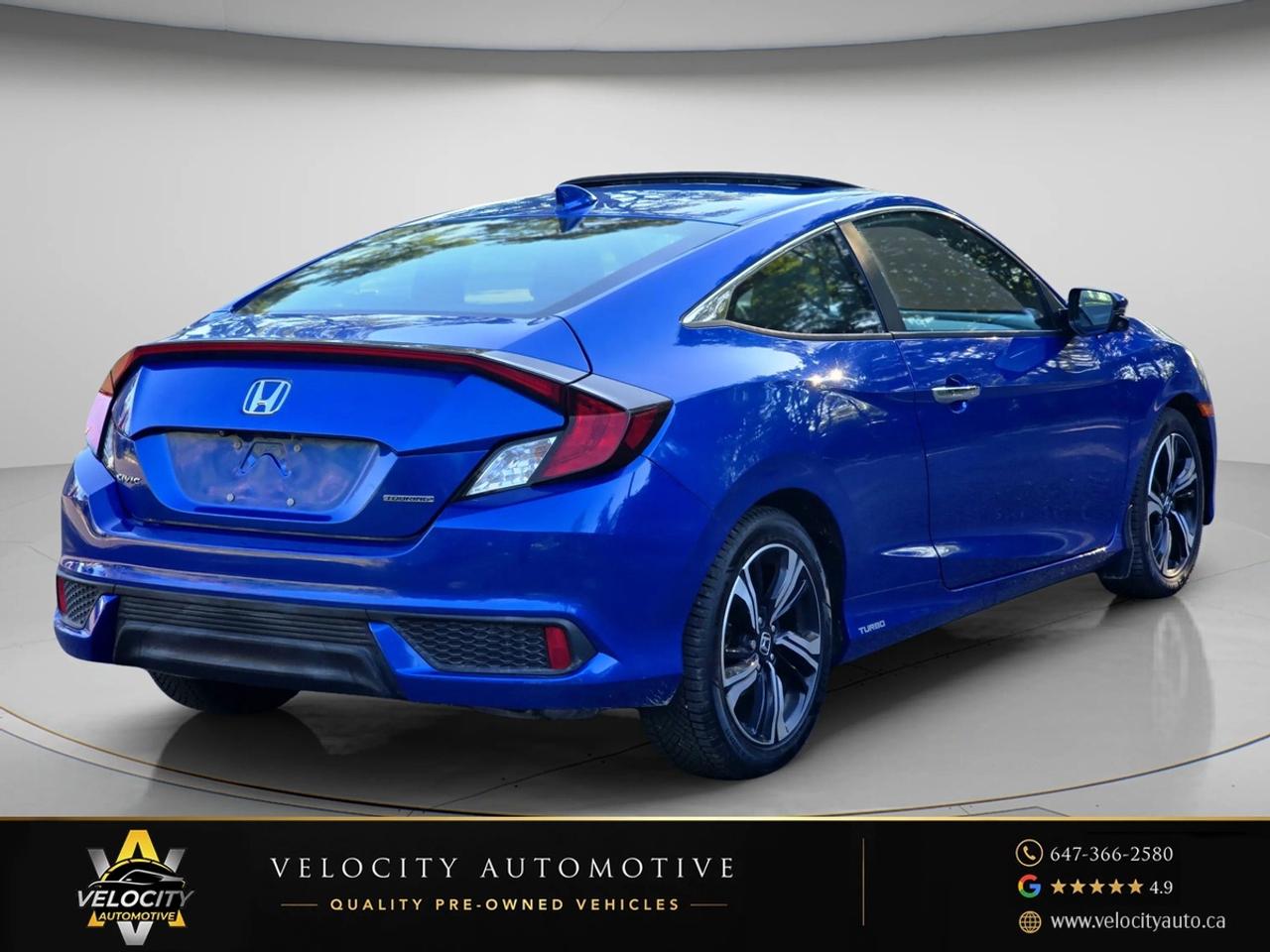 2016 Honda Civic Touring Coupe | One Owner! Photo