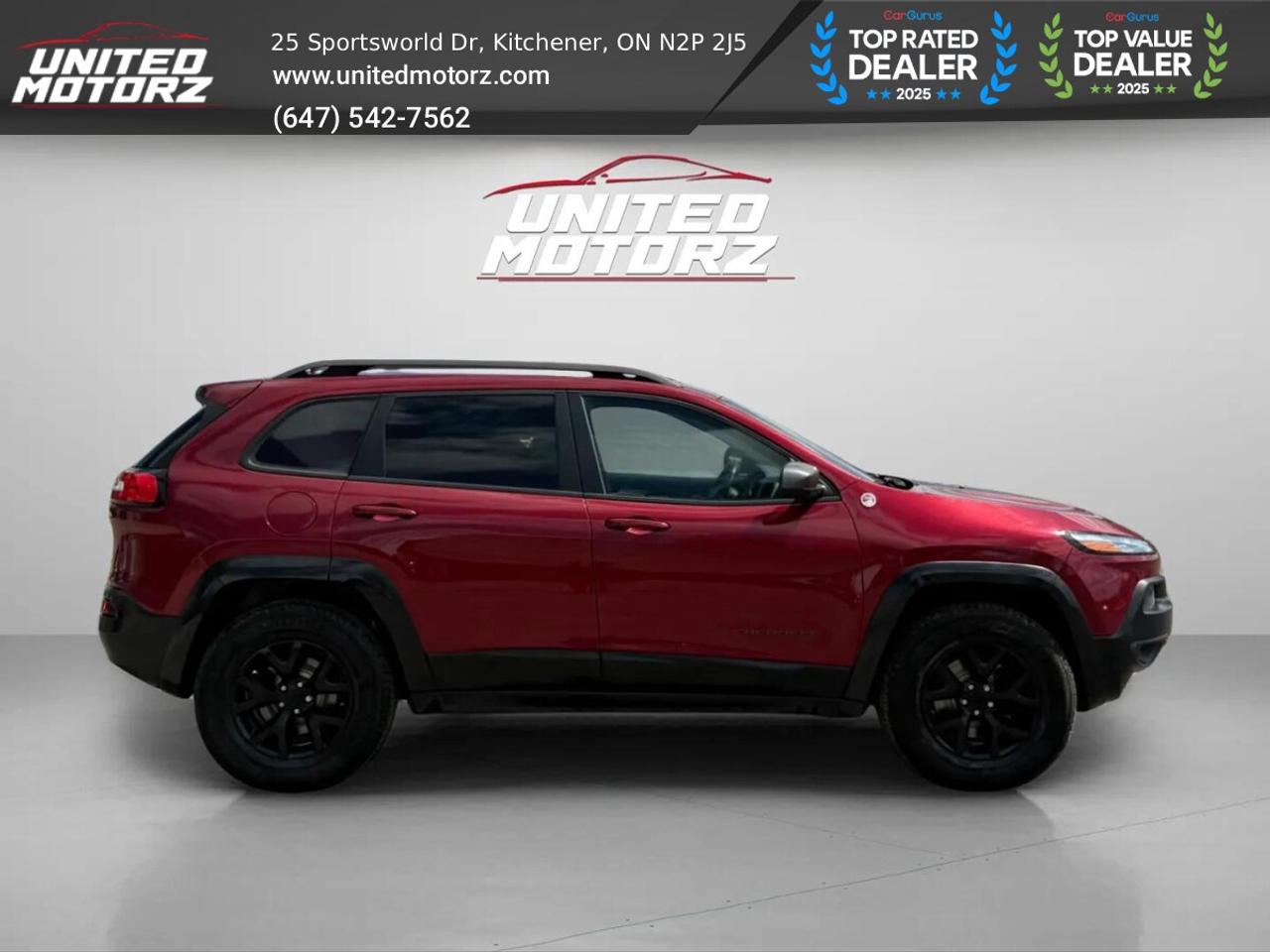 2016 Jeep Cherokee Trailhawk 4WD 3.2L 6cyl~CERTIFIED~ Photo4