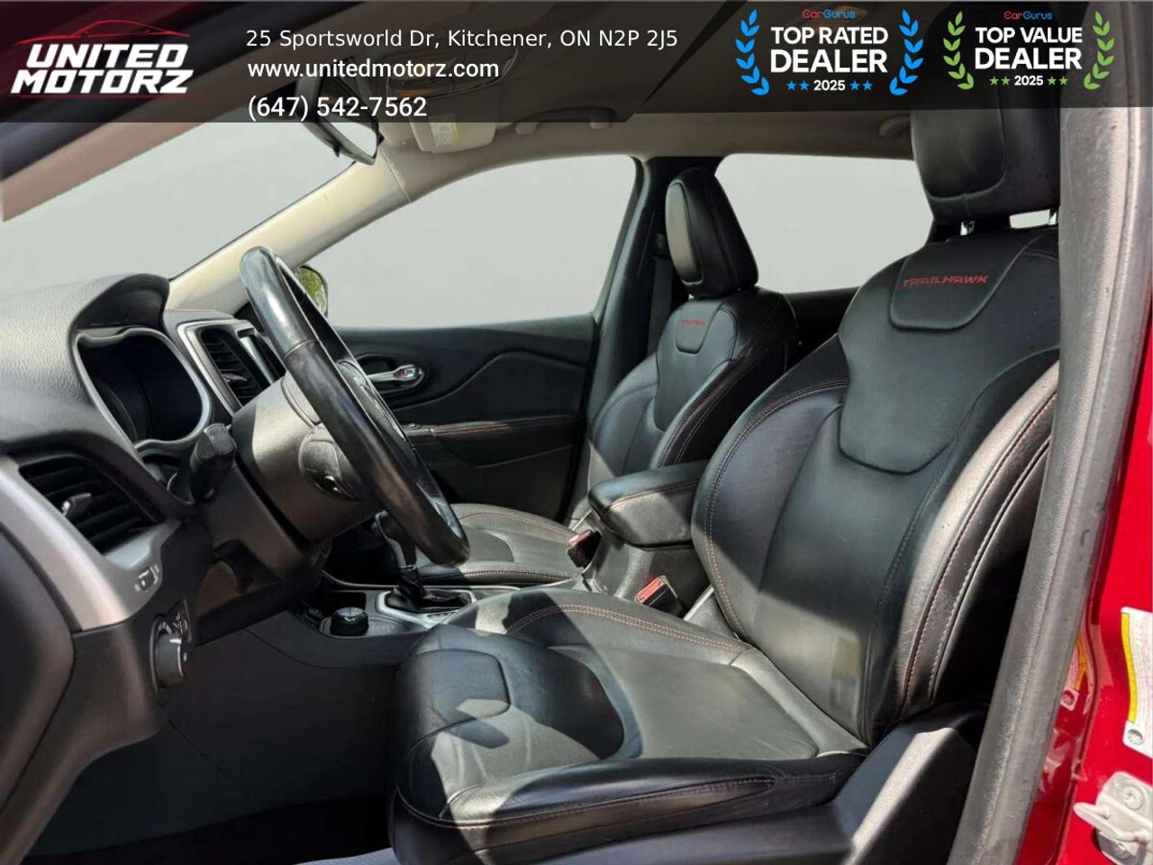 2016 Jeep Cherokee Trailhawk 4WD 3.2L 6cyl~CERTIFIED~ Photo