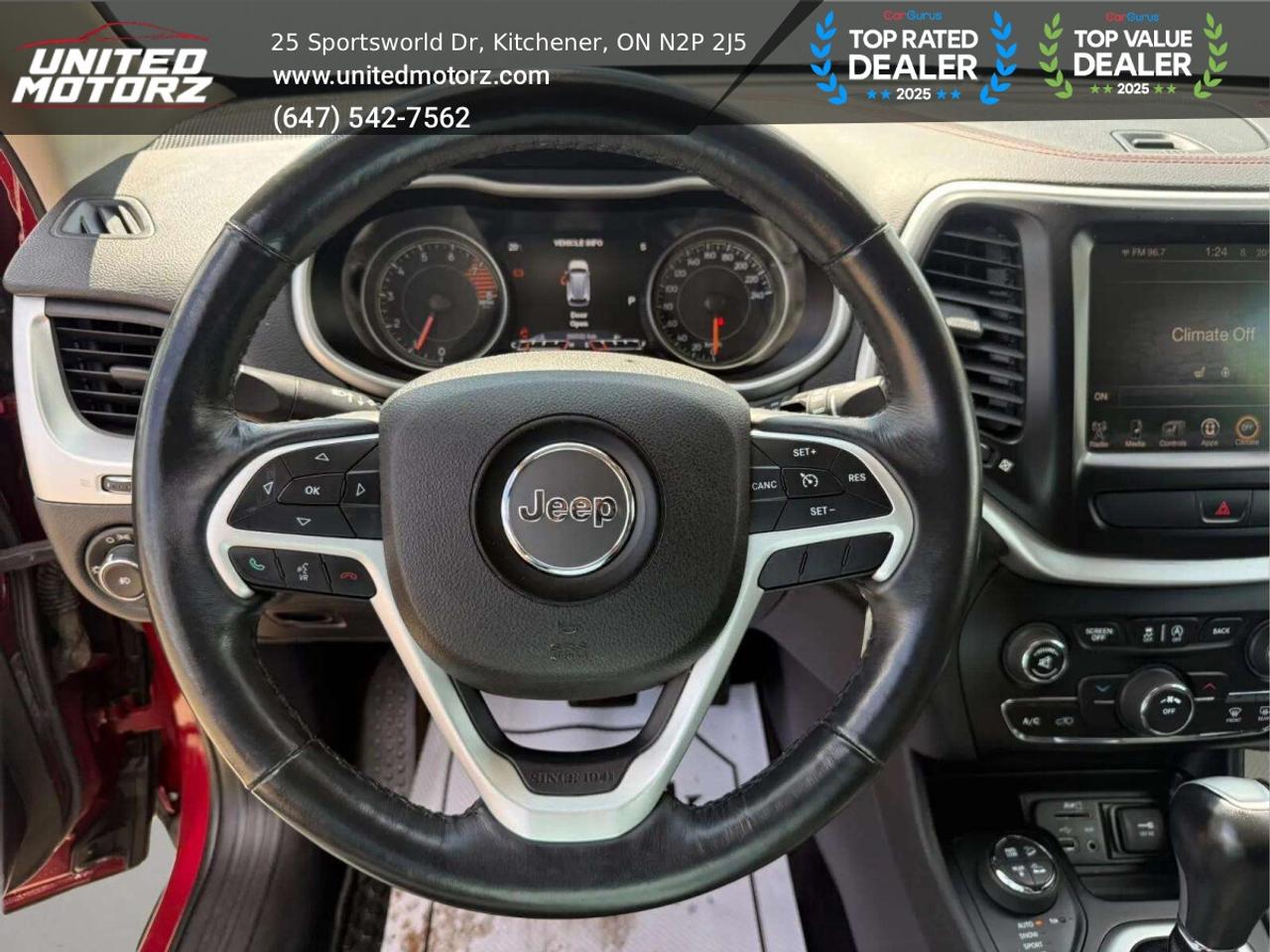2016 Jeep Cherokee Trailhawk 4WD 3.2L 6cyl~CERTIFIED~ Photo