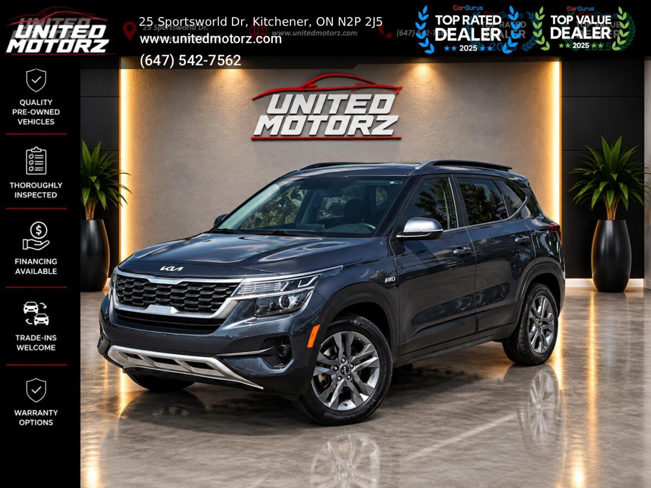 2022 Kia Seltos LX AWD 2.0L 4cyl~SAFETY CERTIFIED~NO ACCIDENT Photo0