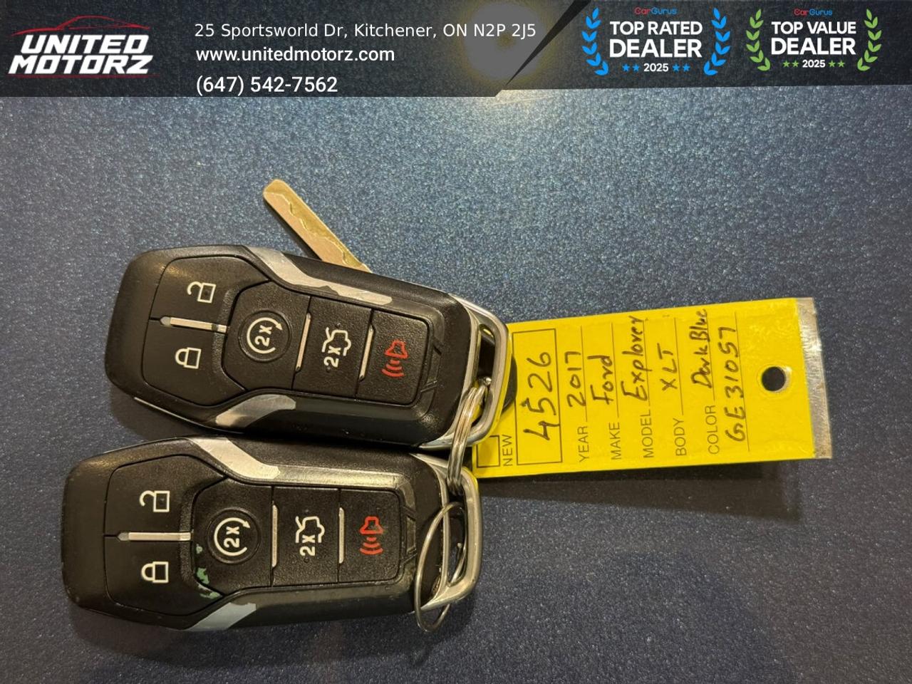 2017 Ford Explorer XLT 4WD 3.5L 6cyl~SAFETY CERTIFIED~ Photo