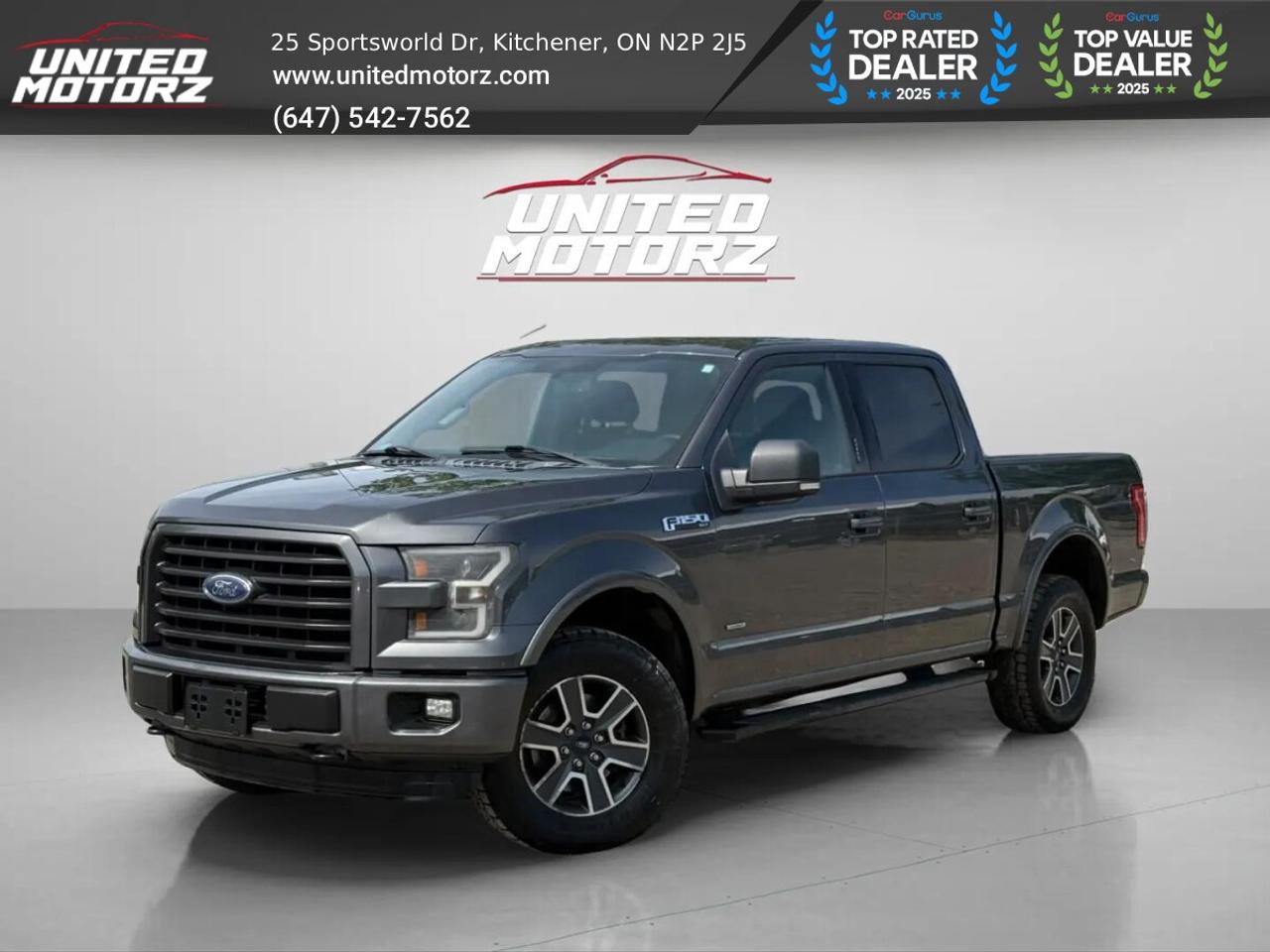 2016 Ford F-150 XLT SPORT SUPERCREW 145" 4WD 2.7L 6cy Photo1