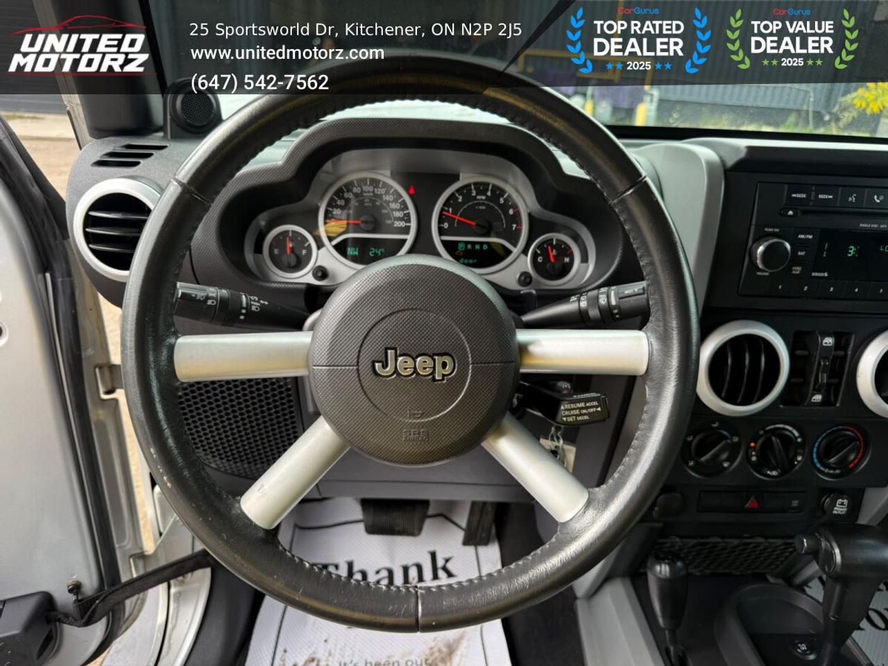 2009 Jeep WRANGLER UNLIMITED Sahara 4WD 3.8L 6cyl~AS IS SPECIAL~ Photo