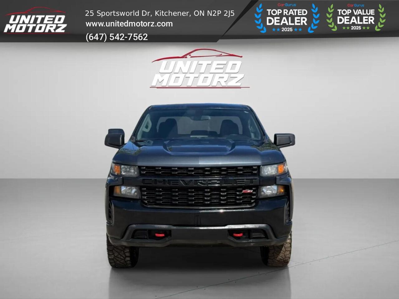 2019 Chevrolet Silverado 1500 Z71 Custom Trail Boss DOUBLE CAB 147" 4WD 5.3L~SAF Photo