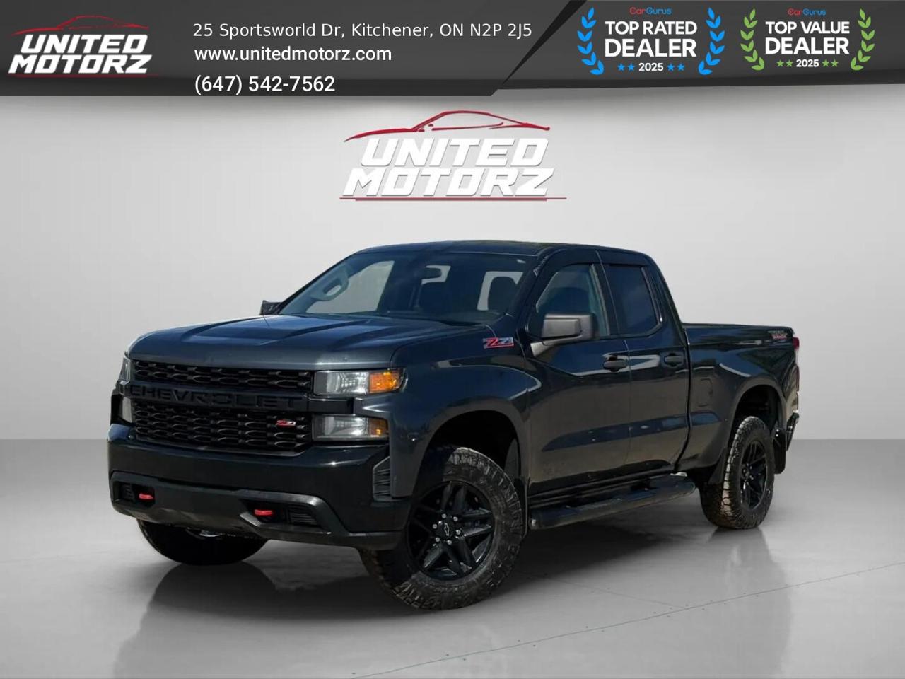 2019 Chevrolet Silverado 1500 Z71 Custom Trail Boss DOUBLE CAB 147" 4WD 5.3L~SAF Photo