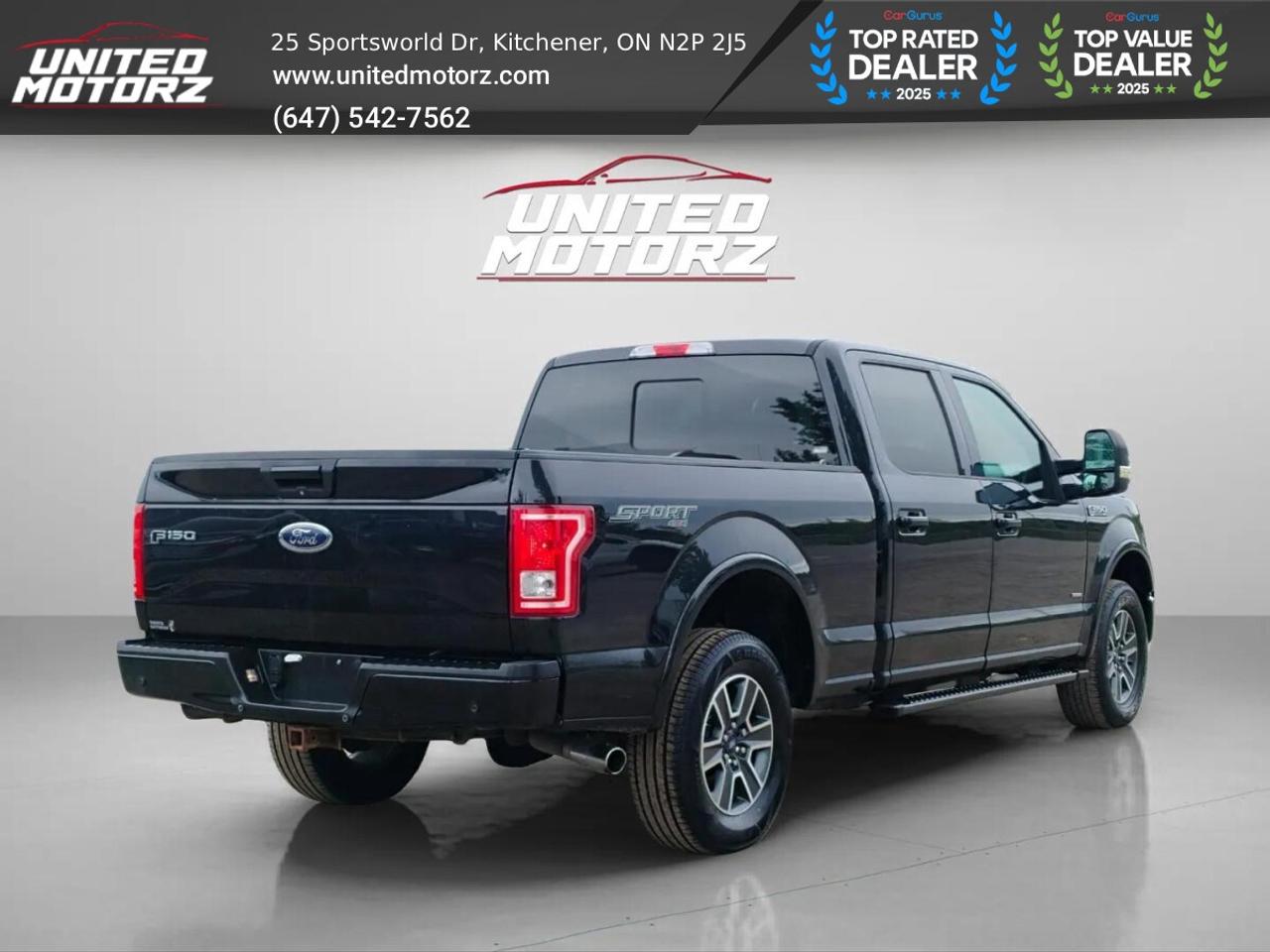 2015 Ford F-150 XLT SPORT SUPER CREW 157" 4WD 3.5L 6cyl~SAFET Photo