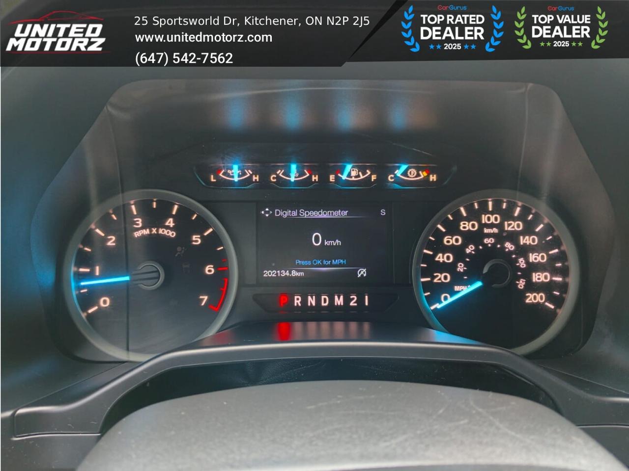 2016 Ford F-150 XLT SPORT SUPER CREW 145" 4WD 2.7L 6cyl~SAFET Photo