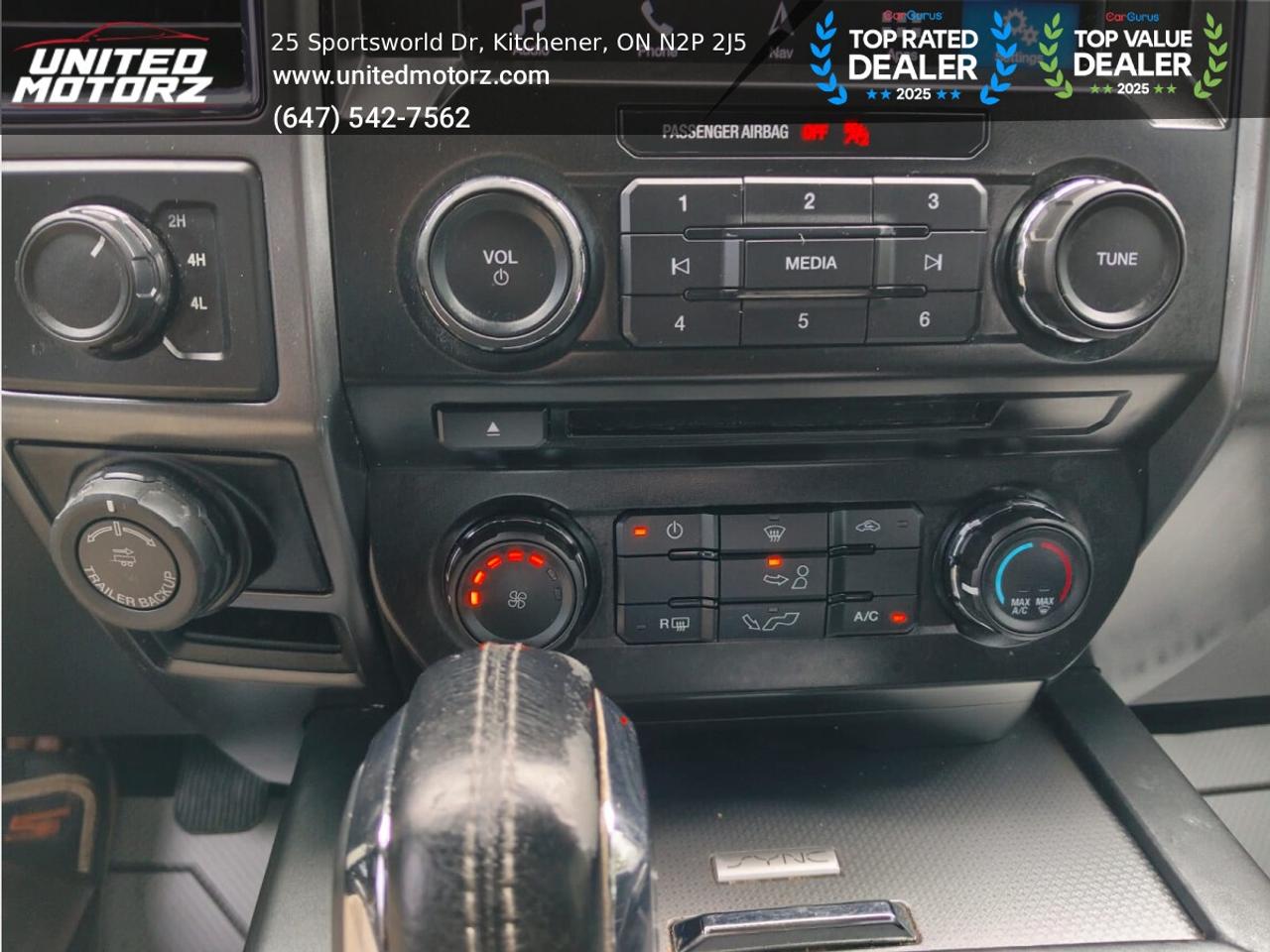 2016 Ford F-150 XLT SPORT SUPER CREW 145" 4WD 2.7L 6cyl~SAFET Photo