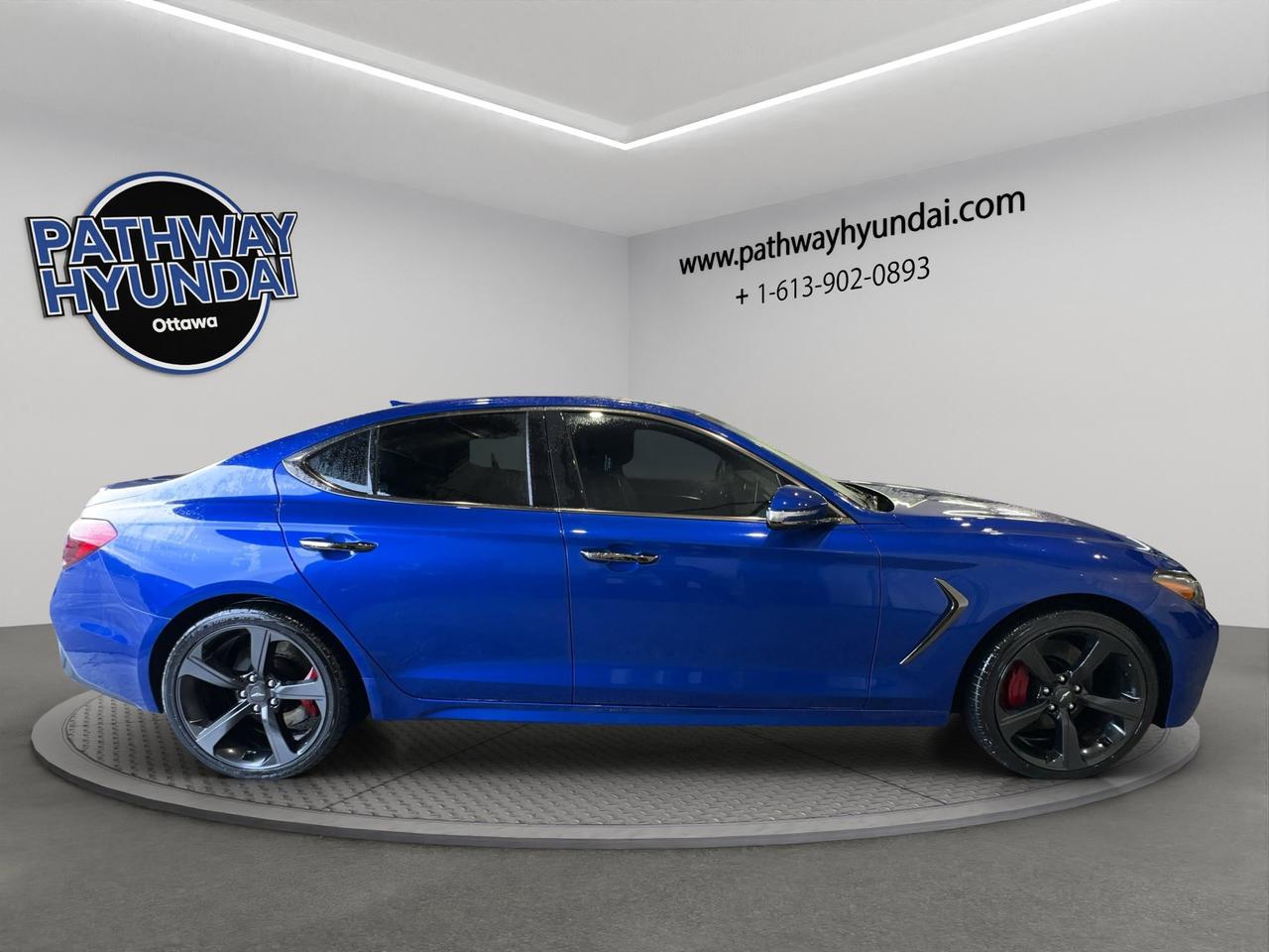 2021 Genesis G70 3.3T Sport | Twin Turbo V6 | All Wheel Drive (AWD) |  Launch Control | Adaptive Cruise Control Photo2