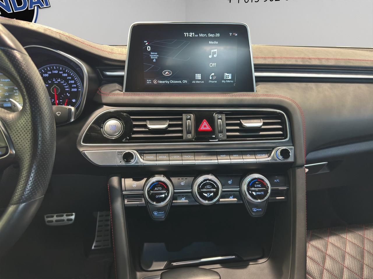 2021 Genesis G70 3.3T Sport | Twin Turbo V6 | All Wheel Drive (AWD) |  Launch Control | Adaptive Cruise Control Photo