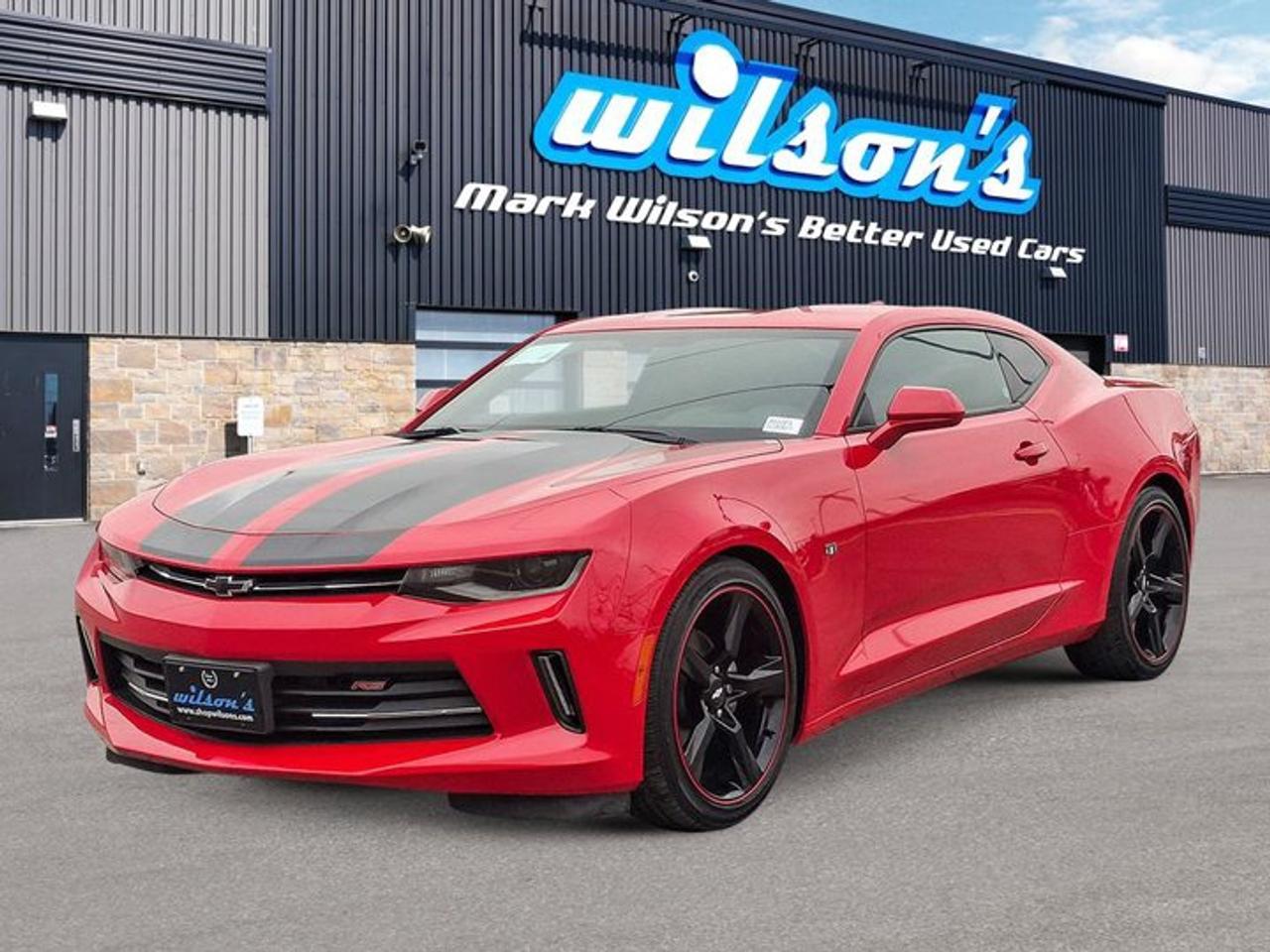 2018 Chevrolet Camaro 1LT V6 | RS PKG | Technology PKG | Black Alloys | Bluetooth | Low KM! Photo0