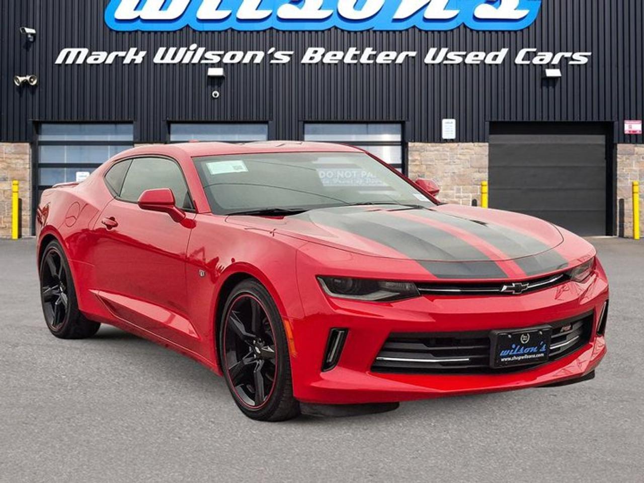 2018 Chevrolet Camaro 1LT V6 | RS PKG | Technology PKG | Black Alloys | Bluetooth | Low KM! Photo