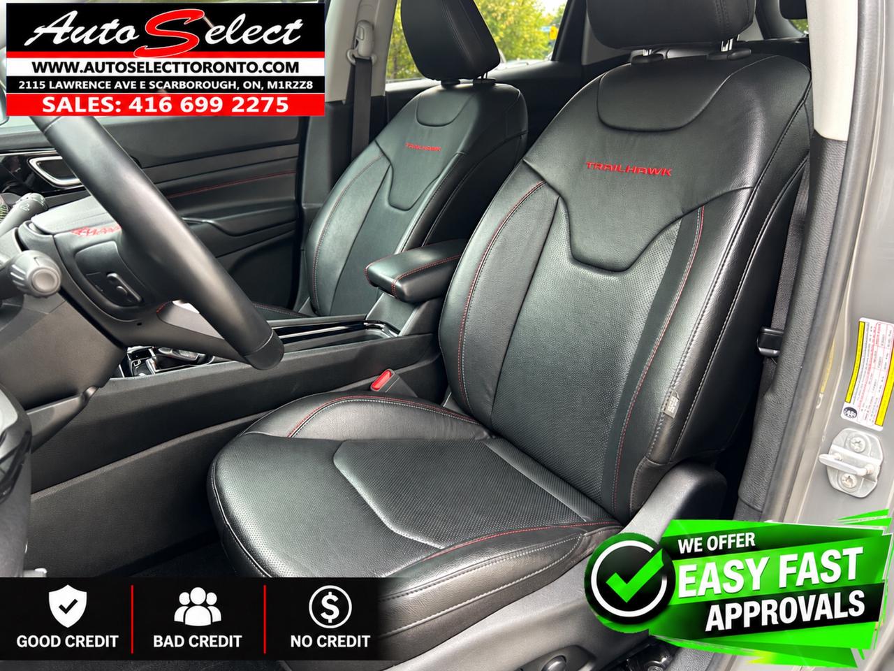 2022 Jeep Compass Trailhawk Elite - 4x4 - Apple Carplay - Leather - Clean CP Photo