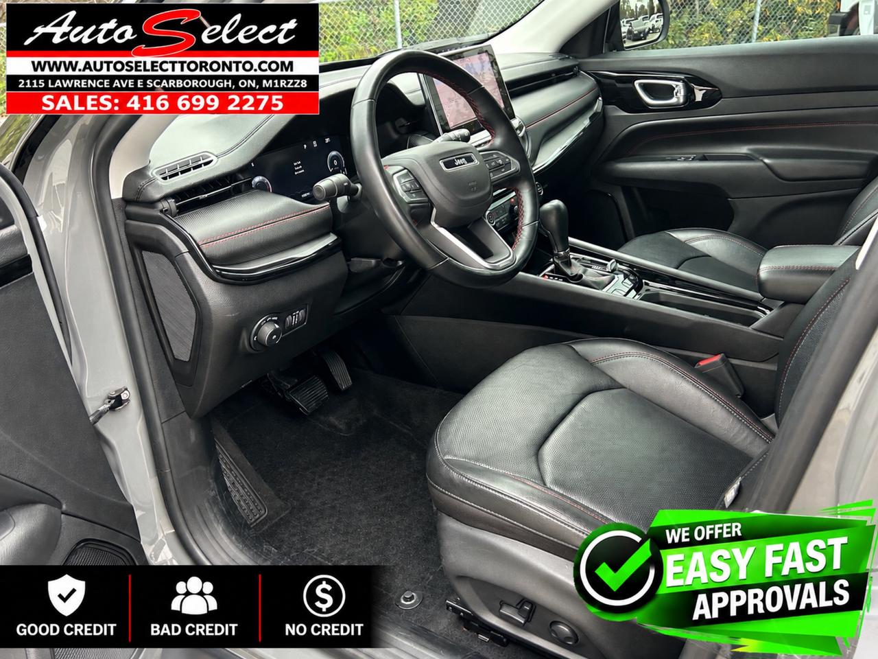 2022 Jeep Compass Trailhawk Elite - 4x4 - Apple Carplay - Leather - Clean CP Photo