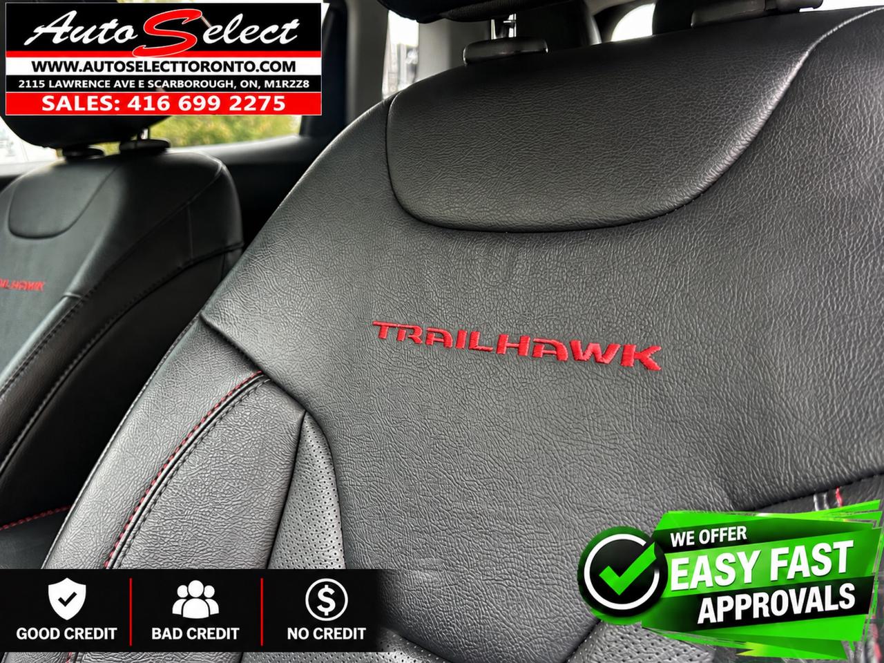 2022 Jeep Compass Trailhawk Elite - 4x4 - Apple Carplay - Leather - Clean CP Photo