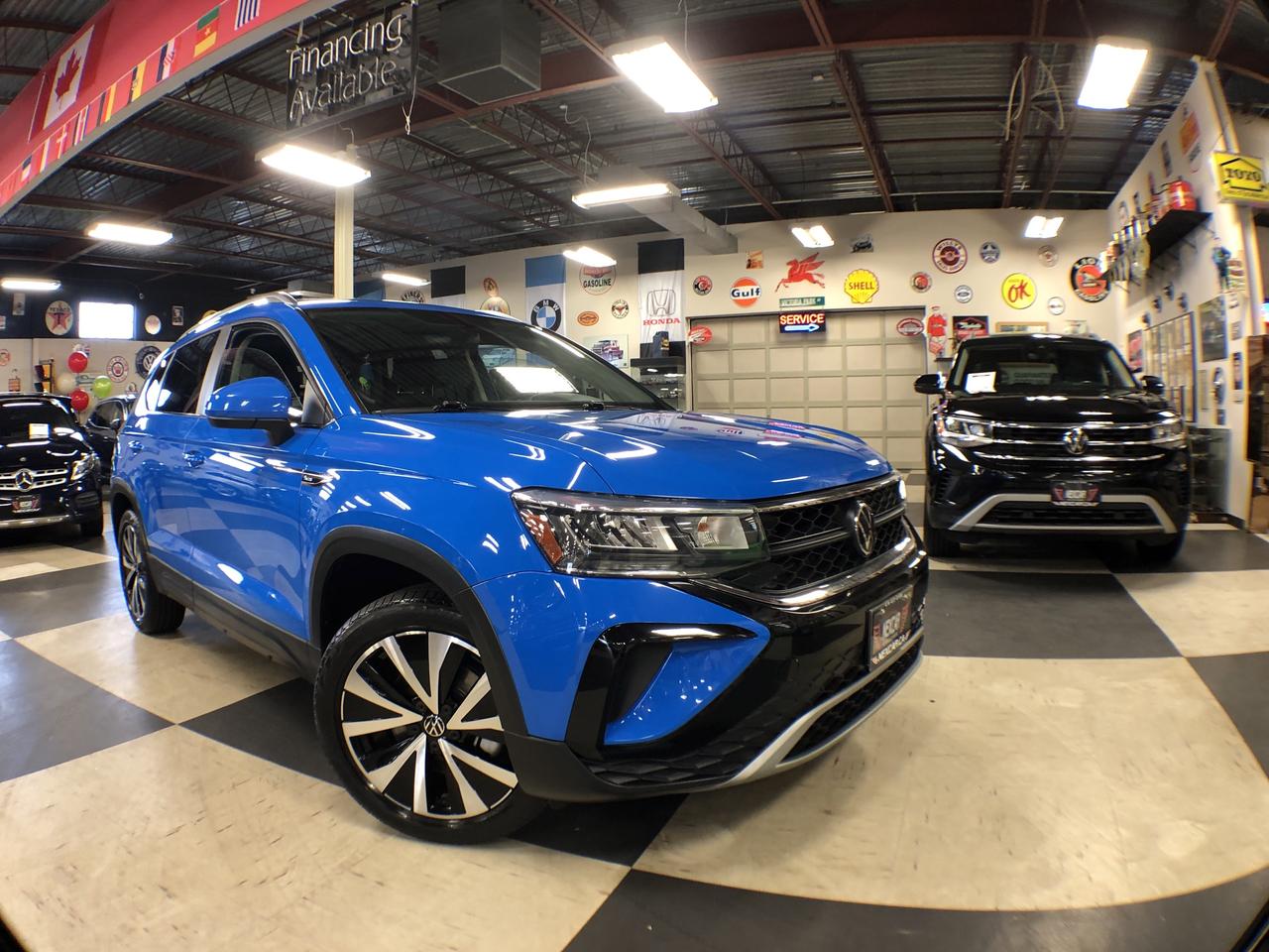 2023 Volkswagen Taos COMFORTLINE AWD LEATHER PAN/ROOF CARPLAY B/SPOT CA