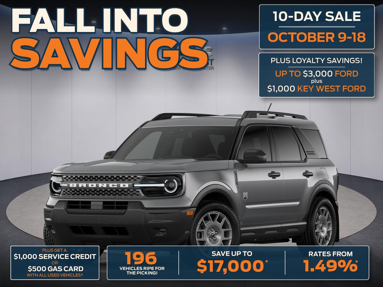 Gray (Carbonized Grey Metallic) 2026 Ford Bronco Sport SUV / Crossover All-Wheel Drive Automatic