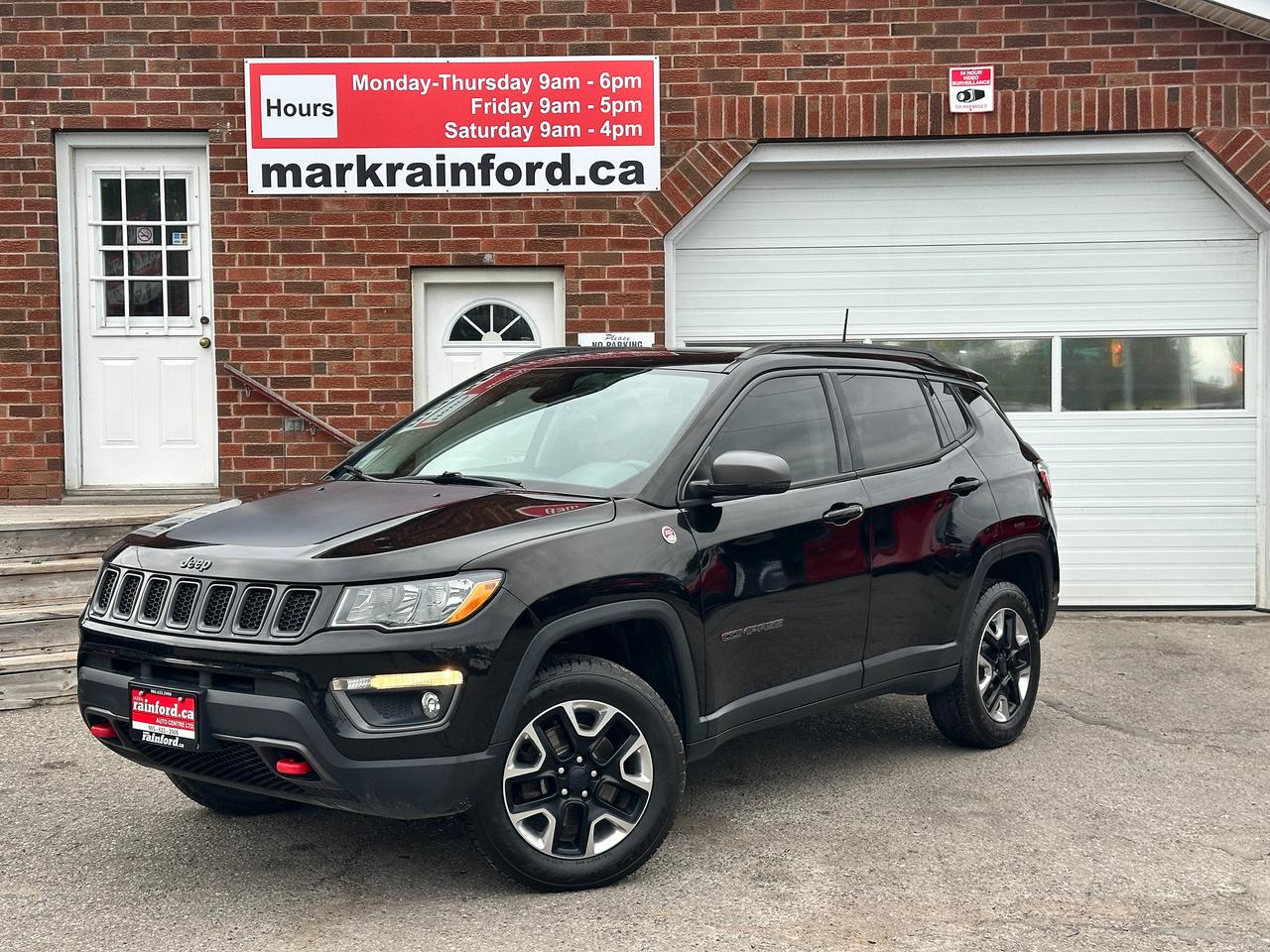 2018 Jeep Compass Trailhawk4X4 HTD-Leather PanoRoof NAV XM RvCam A/C - Photo #1
