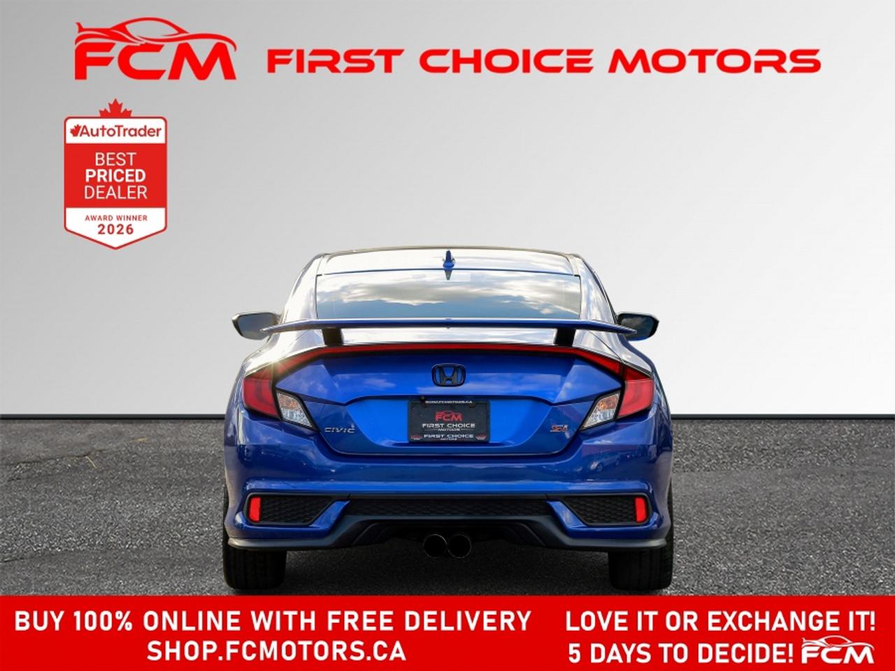 2018 Honda Civic SI | FULLY CERTIFIED WITH WARRANTY Photo