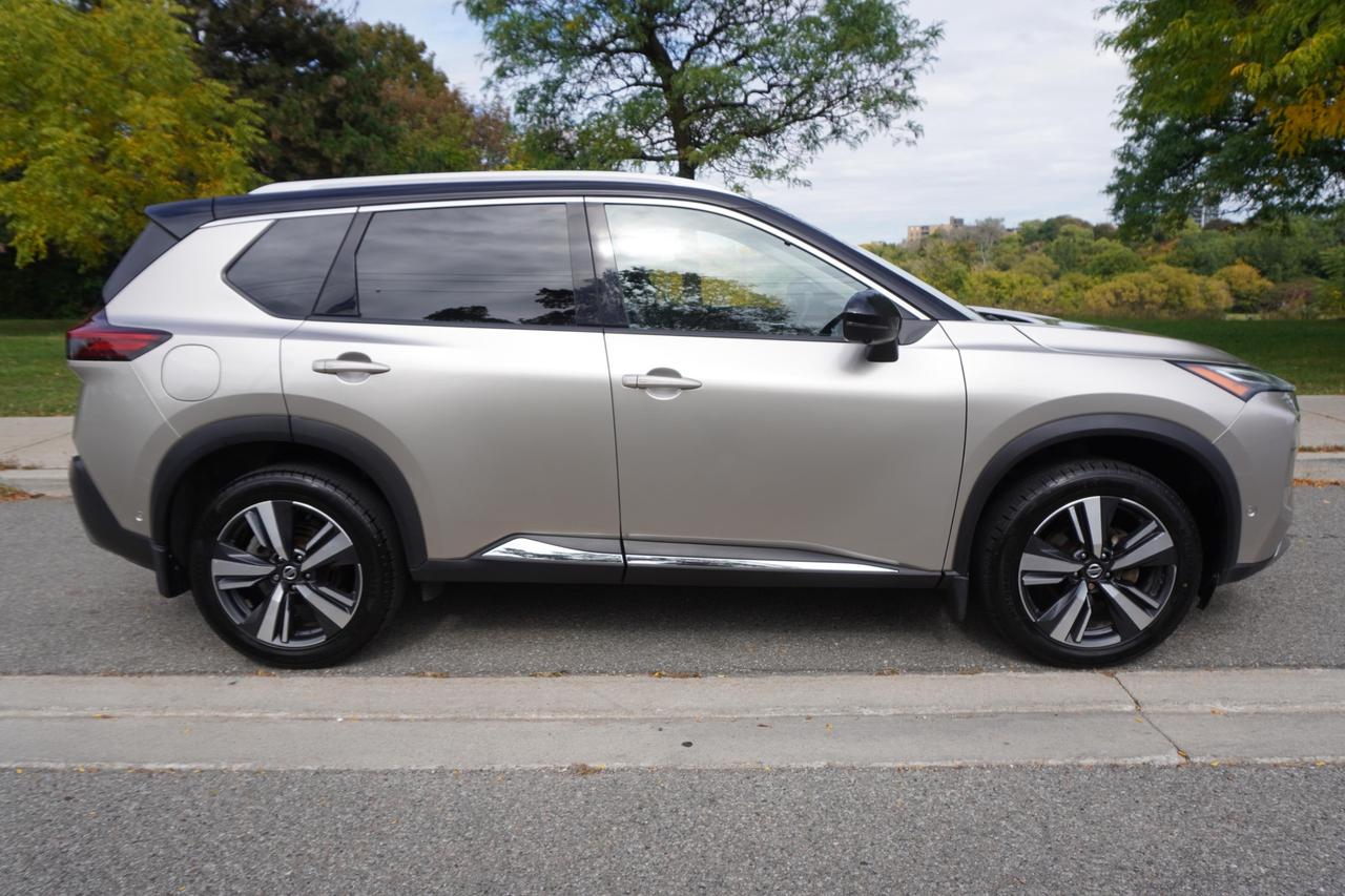 2021 Nissan Rogue ONE OWNER / NO ACCIDENTS  / PLATINUM / BLACK LEATHER / AWD Photo