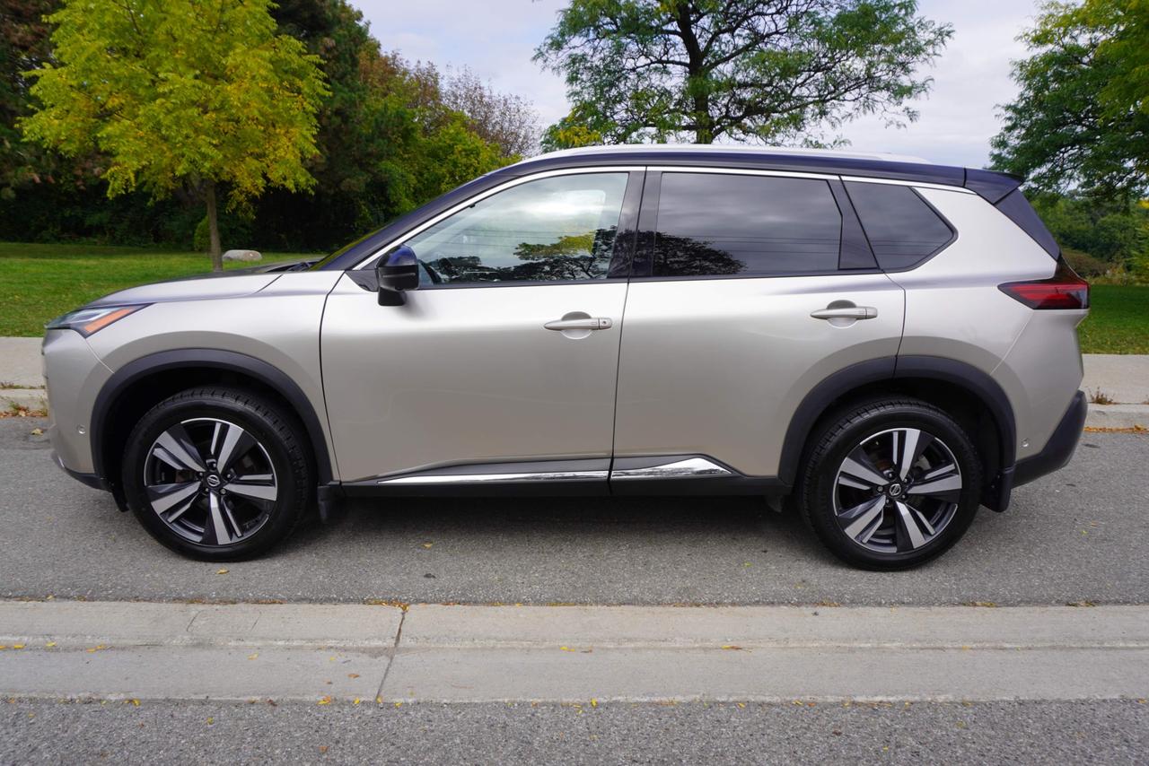 2021 Nissan Rogue ONE OWNER / NO ACCIDENTS  / PLATINUM / BLACK LEATHER / AWD Photo