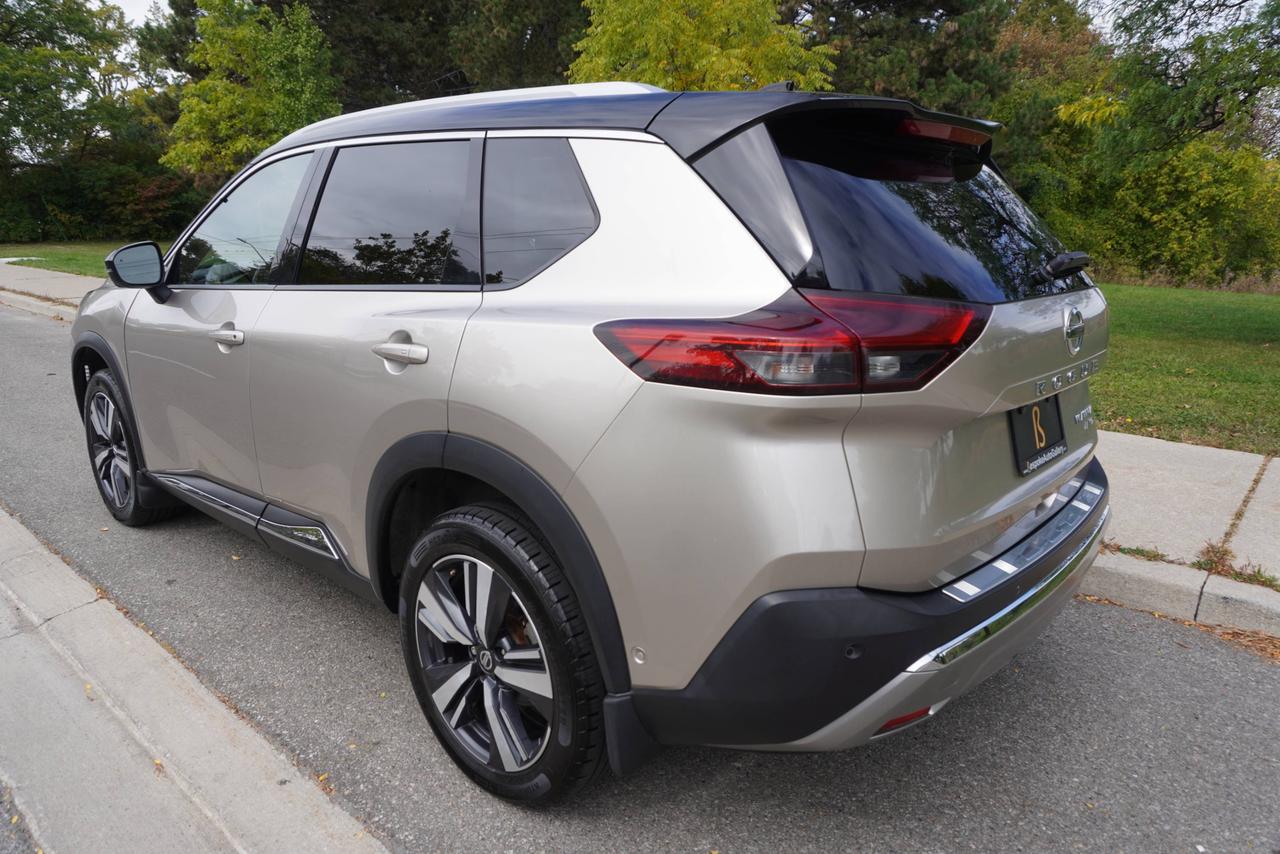 2021 Nissan Rogue ONE OWNER / NO ACCIDENTS  / PLATINUM / BLACK LEATHER / AWD Photo2