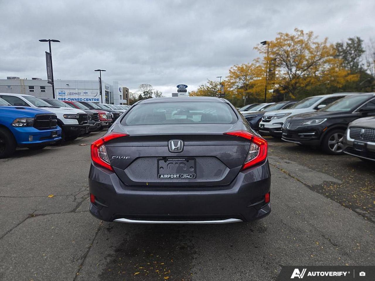 2019 Honda Civic EX ONE OWNER | SUNROOF | NO ACCIDENTS | LOW KMS!!! Photo