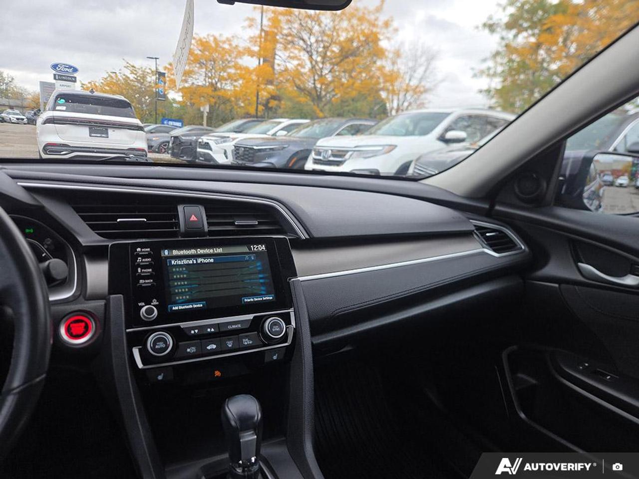2019 Honda Civic EX ONE OWNER | SUNROOF | NO ACCIDENTS | LOW KMS!!! Photo