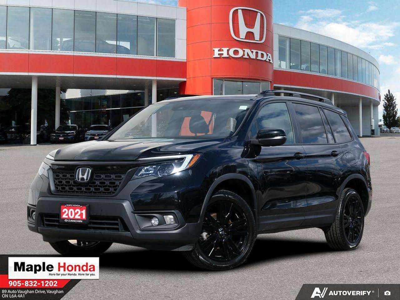 2021 Honda Passport Sunroof| Heated Seats| Auto Start| Apple Car Play| Photo