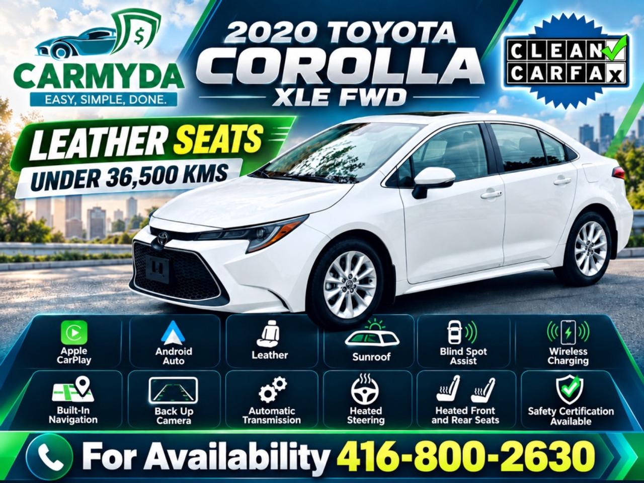 2020 Toyota Corolla XLE FWD Photo0