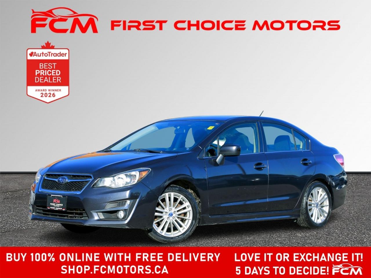 2015 Subaru Impreza PREMIUM PLUS | FULLY CERTIFIED WITH WARRANTY Photo0