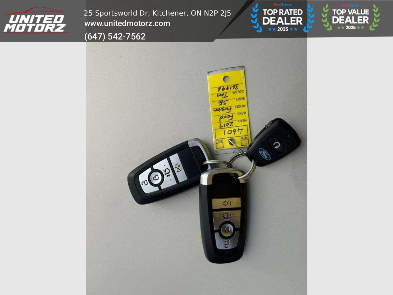 2017 Ford Fusion SE FWD 2.5L 4cyl~SAFETY CERTIFIED~ Photo