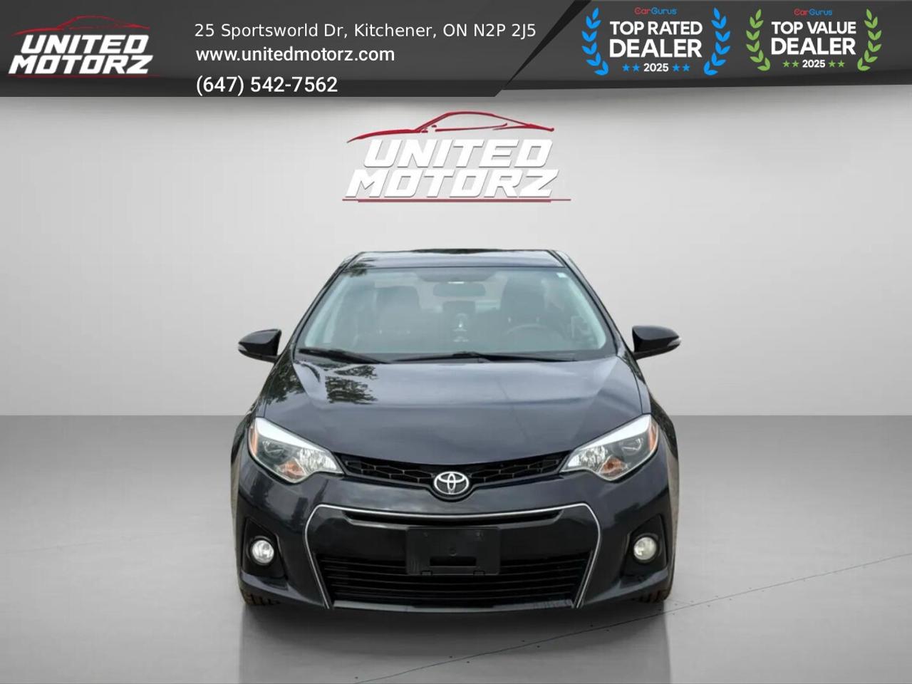 2015 Toyota Corolla S MAN MANUAL FWD 1.8L~ CERTIFIED~ Photo