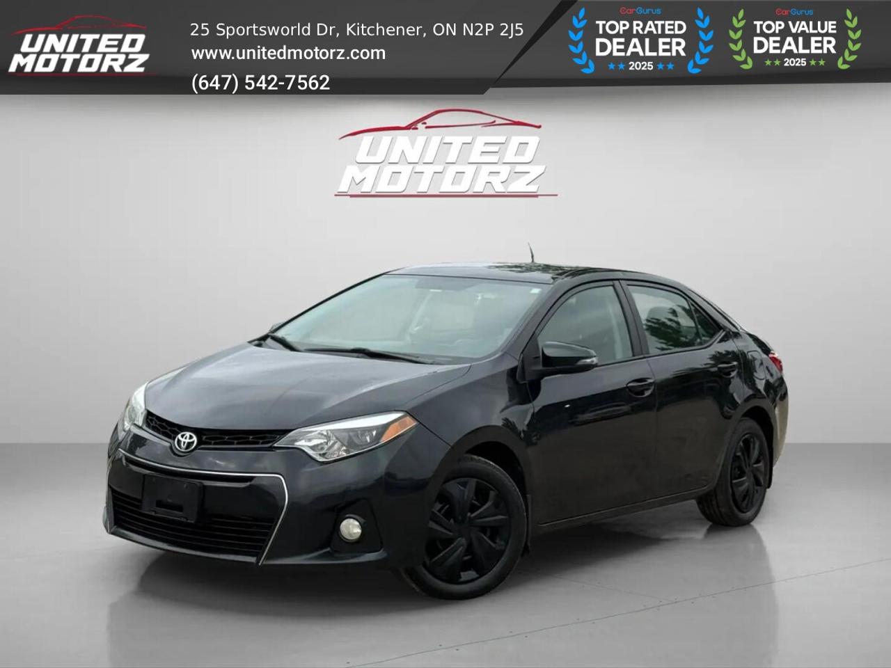2015 Toyota Corolla S MAN MANUAL FWD 1.8L~ CERTIFIED~ Photo1