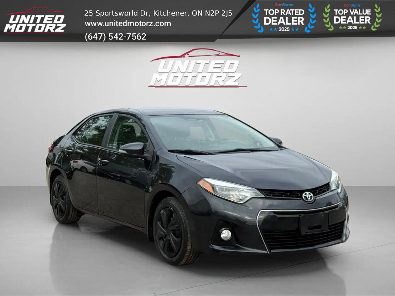 2015 Toyota Corolla S MAN MANUAL FWD 1.8L~ CERTIFIED~ Photo