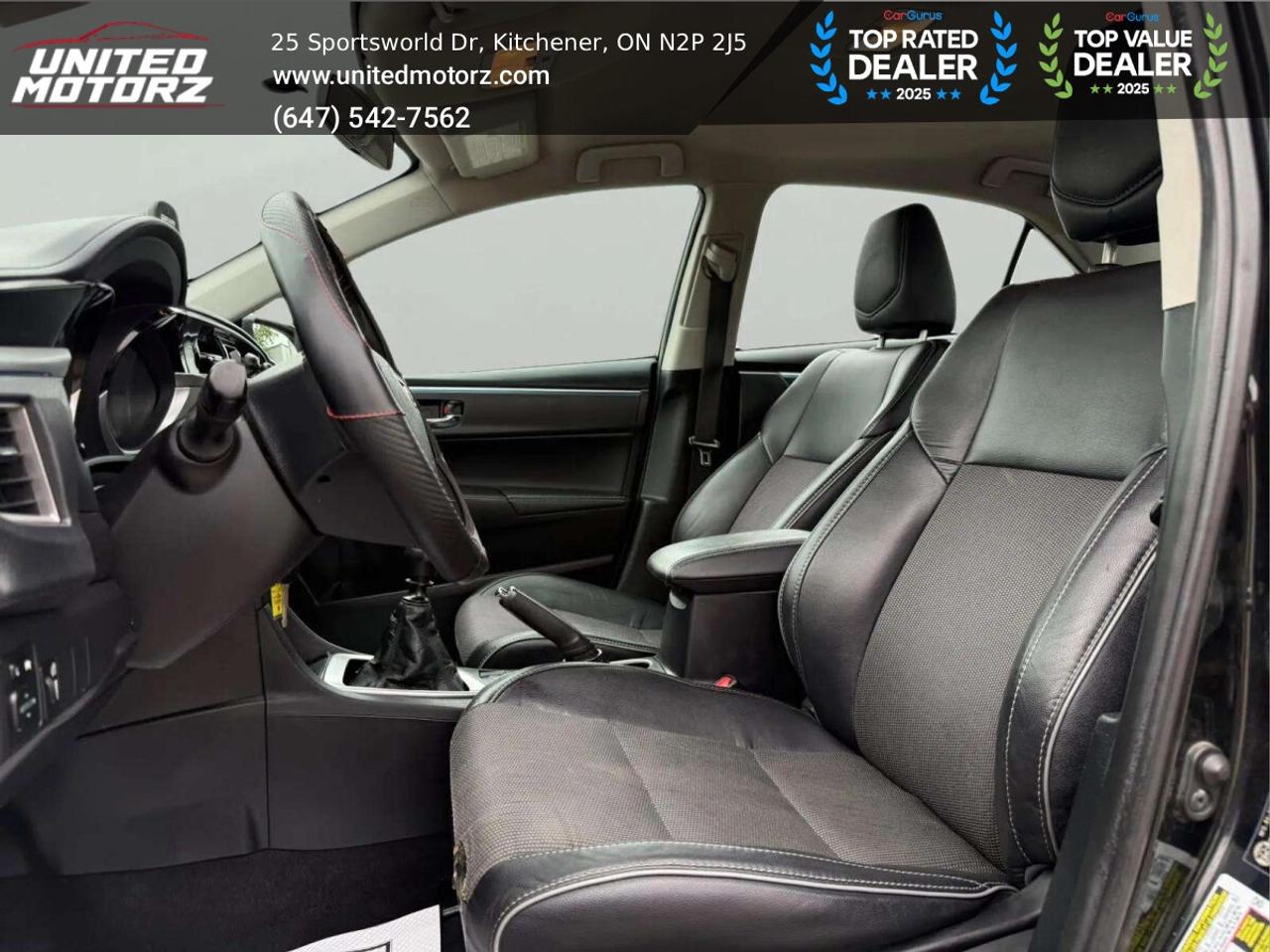2015 Toyota Corolla S MAN MANUAL FWD 1.8L~ CERTIFIED~ Photo