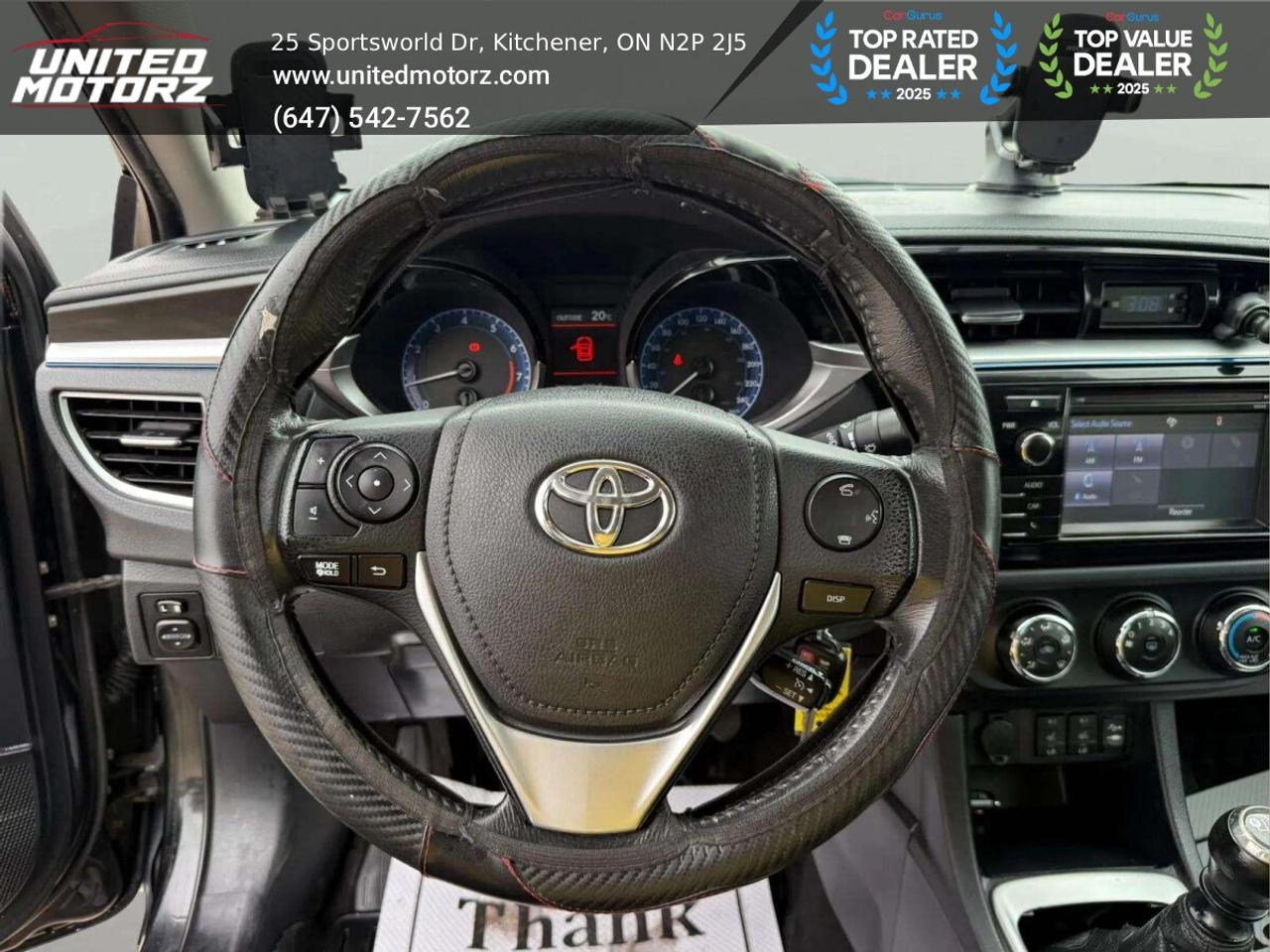 2015 Toyota Corolla S MAN MANUAL FWD 1.8L~ CERTIFIED~ Photo