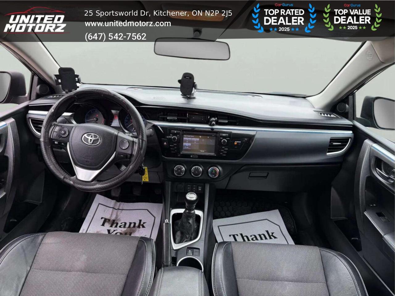 2015 Toyota Corolla S MAN MANUAL FWD 1.8L~ CERTIFIED~ Photo