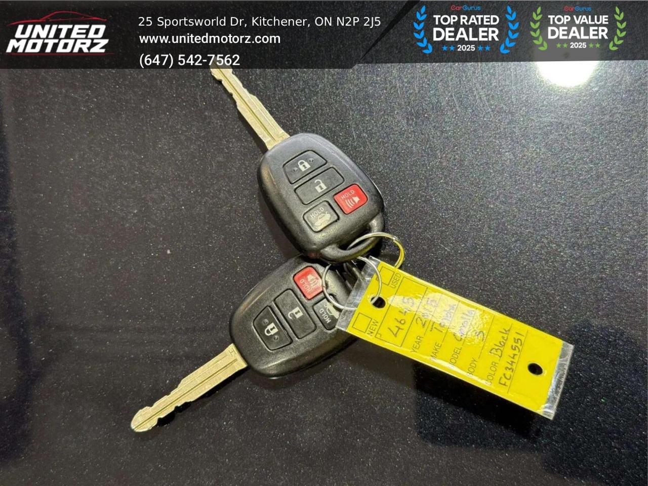 2015 Toyota Corolla S MAN MANUAL FWD 1.8L~ CERTIFIED~ Photo