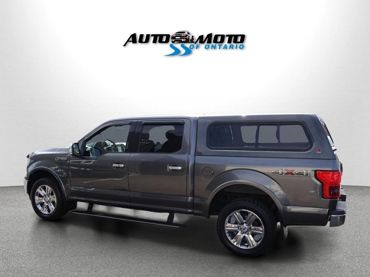 2018 Ford F-150 V8 LARIAT CREW AWD CERTIFIED *SERVICE RECORDS* CAMERA NAV BLUETOOTH LEATHER HEATED SEATS CRUISE ALLOYS Photo4