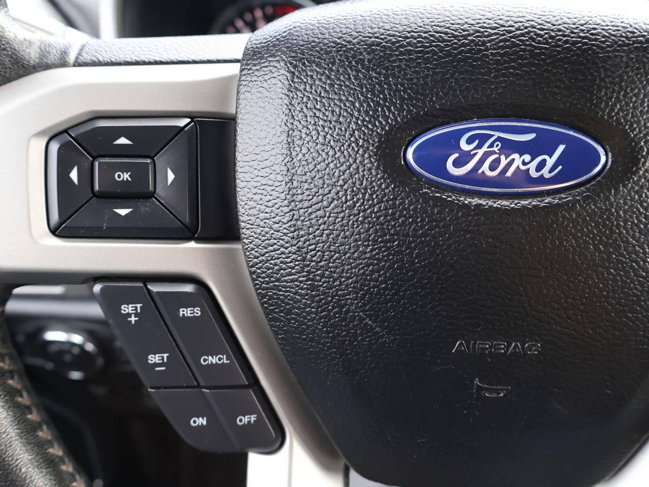 2018 Ford F-150 V8 LARIAT CREW AWD CERTIFIED *SERVICE RECORDS* CAMERA NAV BLUETOOTH LEATHER HEATED SEATS CRUISE ALLOYS Photo