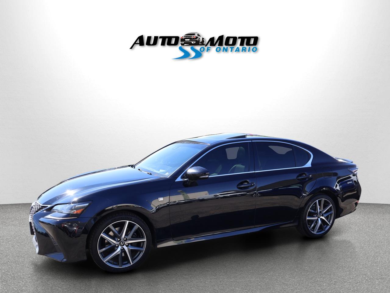 2016 Lexus GS 350 F-SPORT AWD CERTIFIED *SERVICE RECORDS* CAMERA NAV BLUETOOTH LEATHER HEATED SEATS SUNROOF CRUISE ALLOYS Photo