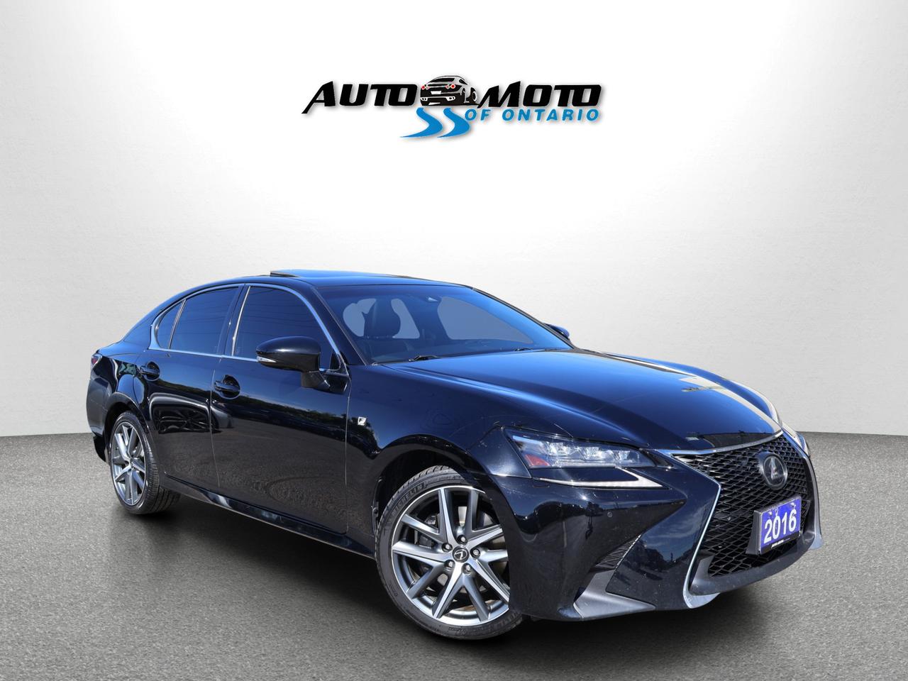 2016 Lexus GS 350 F-SPORT AWD CERTIFIED *SERVICE RECORDS* CAMERA NAV BLUETOOTH LEATHER HEATED SEATS SUNROOF CRUISE ALLOYS - Photo #1