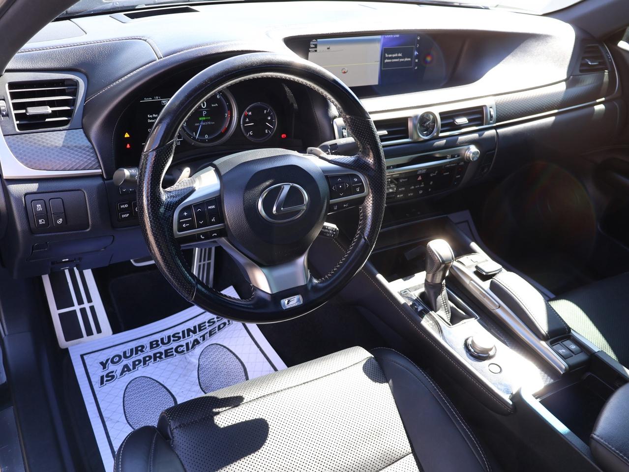 2016 Lexus GS 350 F-SPORT AWD CERTIFIED *SERVICE RECORDS* CAMERA NAV BLUETOOTH LEATHER HEATED SEATS SUNROOF CRUISE ALLOYS Photo