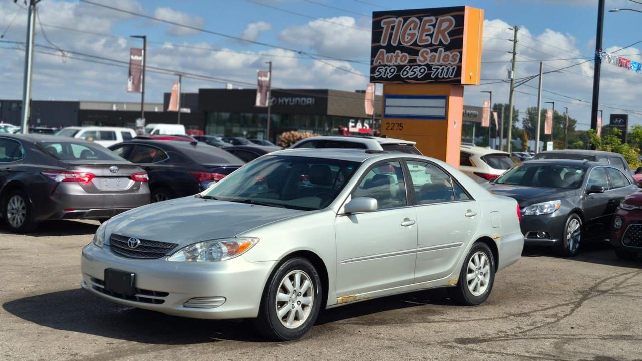 2002 Toyota Camry XLE, LEATHER, AUTO, 4 CYL, AS IS SPECIAL - Photo #1